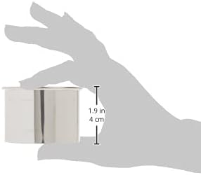 Ateco 14422 2 1/2" Stainless Steel Doughnut Cutter