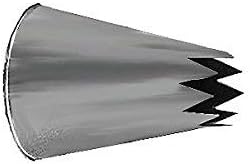 Ateco # 828 - Open Star Pastry Tip .63'' Opening Diameter- Stainless Steel