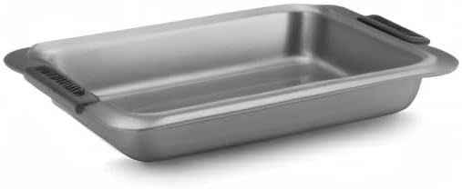 Anolon Advanced Nonstick Baking Pan / Nonstick Cake Pan, Rectangle - 9 Inch x 13 Inch, Gray