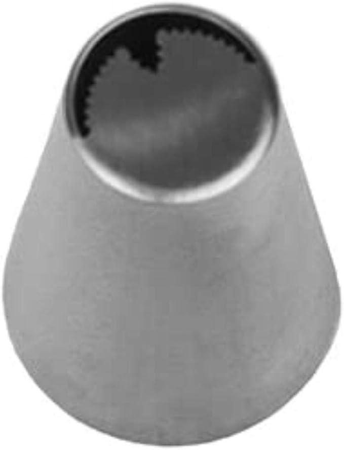 Russian Nozzle Piping Tip Stainless Steel by Chef Collection (1, O20)