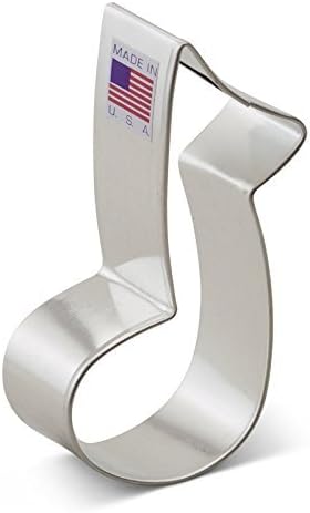 Ann Clark Music Note Cookie Cutter Small 3-1/2 inch Made in USA