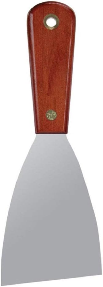 Warner 3" Flex Putty Knife, Stainless Steel Blade, Rosewood Series, 10749