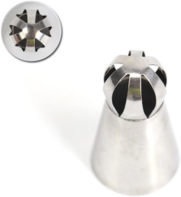 Russian Sphere Nozzle Piping Tip Stainless Steel by Chef Collection (1, 483)