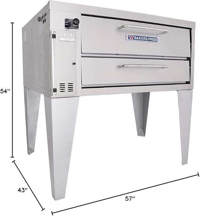 Bakers Pride 351 57" Pizza Bake Oven, Deck-Type, Gas 70,000 BTU