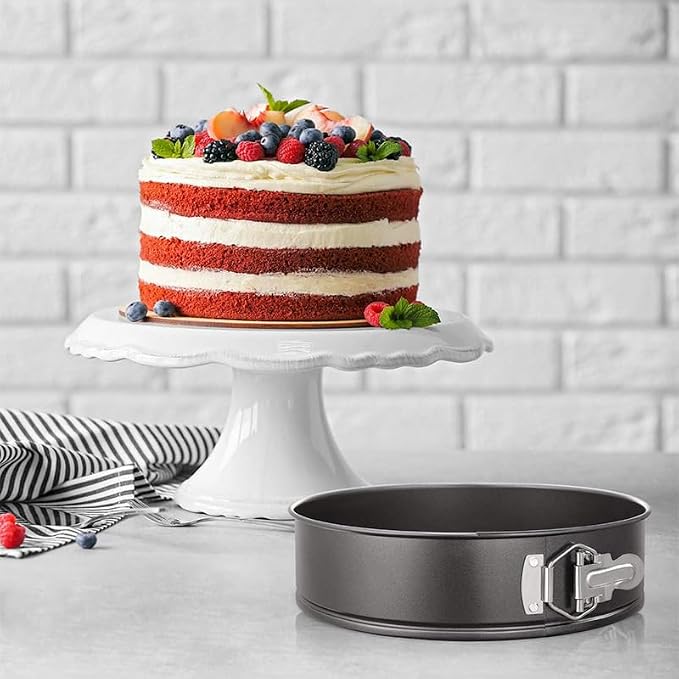 Kitchen Tools 7 8 9 "Nonstick Springform Pan Set of 3, Leakproof Cheesecake Pan with Protector, Round Cake Pans Sets for Baking with Removable Bottom A unique gift for baking enthusiasts