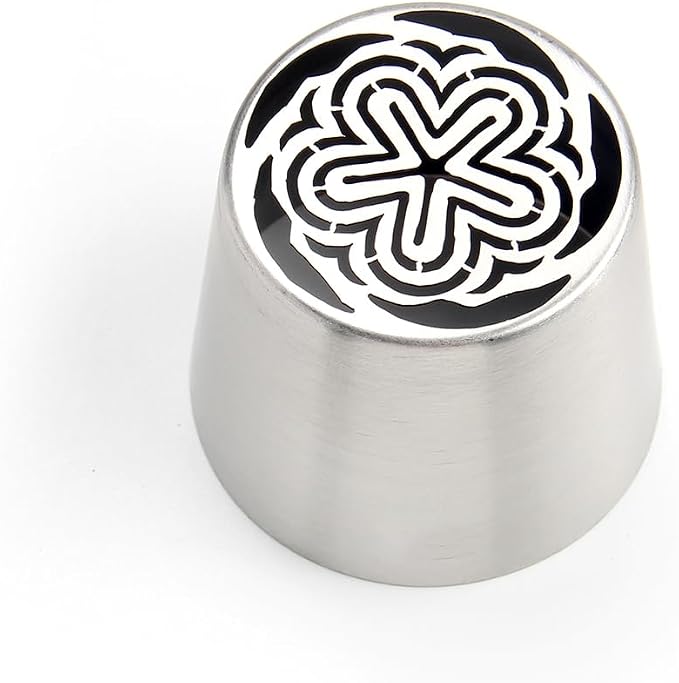 Extra Large Russian Piping Tips - Stainless Steel Flower Nozzles Set for Cake Decorating, Rose & Floral Icing Tips for Cupcakes, Cookies Professional Baking Tools (XXL, Style 62)