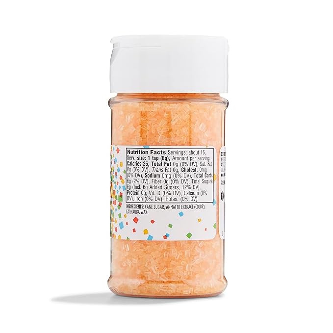 365 by Whole Foods Market, Orange Colored Sugar, 3.3 Ounce