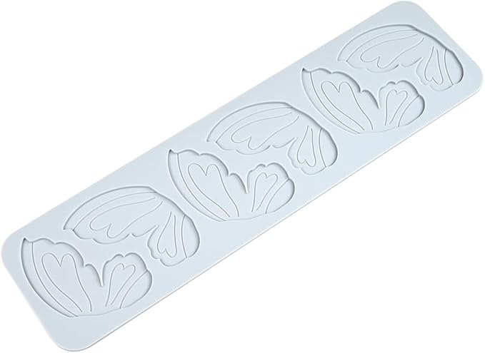 mostsom Butterfly Lace Pattern Silicone Mold Fondant Cake Rim Chocolate Dessert Pastry Making Decorative Kitchen Baking Accessories Tool (C_ Butterfly)