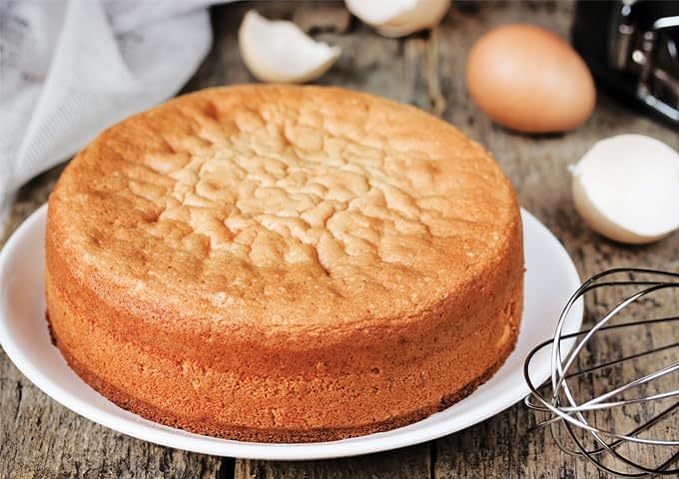 Winco Heavy-Duty Round Aluminum Layer Cake Pan, 9" x 3" (Pack of 6)