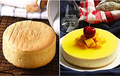 Cake Pan,5 Inch with Removable Bottom Round Cake Pan,Non-Stick And Leakproof,Carbon Steel Cake Baking Tray