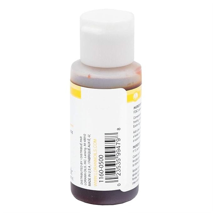 LorAnn Gold Liquid Food Color, 1 ounce squeeze bottle