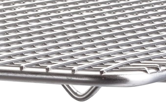 Winco Wire Sheet Pan Grate/Cooling Rack, Stainless Steel, Full Size