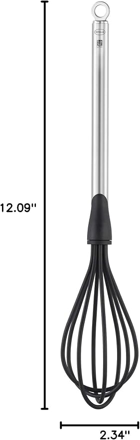 Rösle Basics Line Egg whisk with 12 in. Stainless Steel Handle