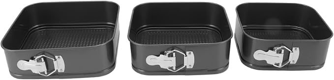 RiToEasysports Springform Cake Pan Nonstick Carbon Steel Leakproof Cheesecake Pan for Baking Fans (18/20/22)