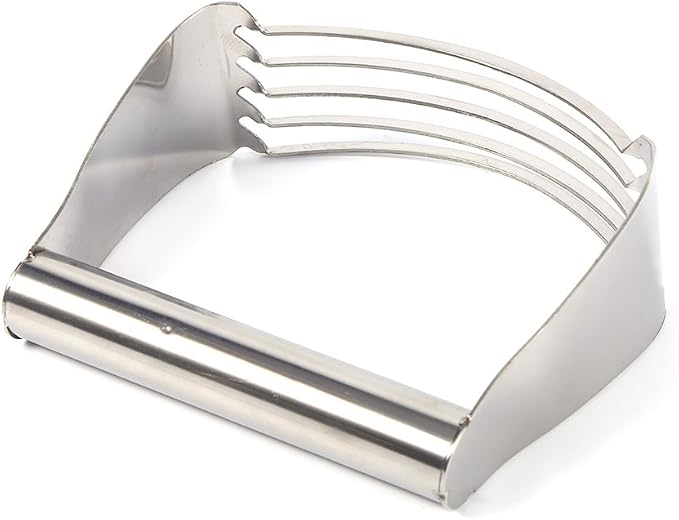 Dough Blender, Pastry Cutter, Stainless Steel Pastry Blender, Dough Cutter Multipurpose Handheld for Home Baking Tools
