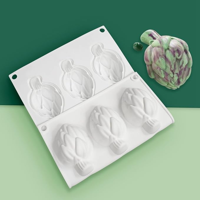mostsom Thistle Shape Bakery Molds Silicone Baking Pan For Pastry Cake Form For Cupcake Muffin Mold Donuts Silicone Soap Mould Chocolate