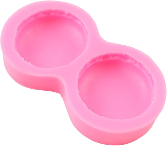 3D Macaroon Silicone Mold Macaron Hamburger Fondant Molds for Cake Decorating Cupcake Topper Candy Polymer Clay Chocolate Gum Paste
