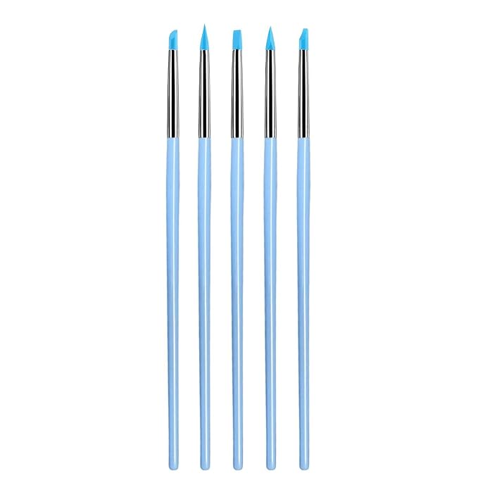 20Pcs Silicone Sculpting Tools, Colorful Clay Sculpting Tools, Multi-Shape Silicone Brushes, Pottery Modeling Tools for Polymer Clay, Ceramics, Nail Art, Fondant & Craft DIY