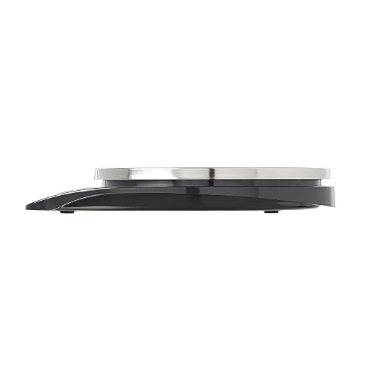 Taylor 1020NFS Compact Digital Scale, Multi-Functional Food Scale for Precise Weight Measuring and Portion Control, Tare Function, NSF, Stainless Steel Platform