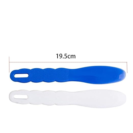 BONEW 6pcs Assorted Dental Lab Plastic Mixing Spatula for Impression Material Alginate