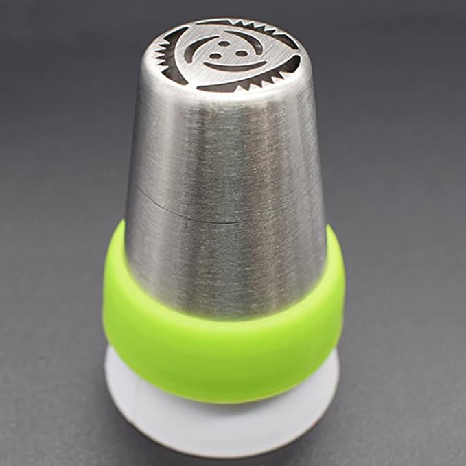 4pcs Large Russian Piping Tip Couplers Converter for Cake Decorating Compatible Piping Bags for Unique Pastries and Frosting