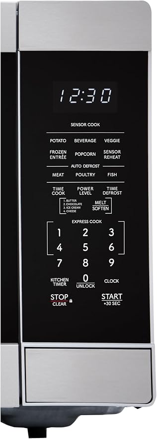 SHARP Countertop Microwave Oven with Removable 13.6" Carousel Turntable, 1100 Watt, 1.6 Cubic Feet, Stainless Steel