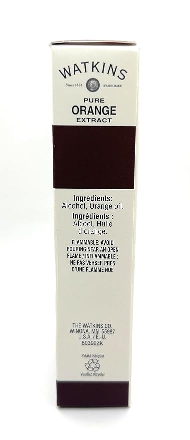 Watkins Baking Extracts- 2 pack (Orange 2oz)