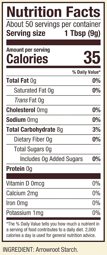 Bob's Red Mill Arrowroot Starch, 16oz (Pack of 4) - Non GMO, Vegan, Paleo Friendly, Kosher