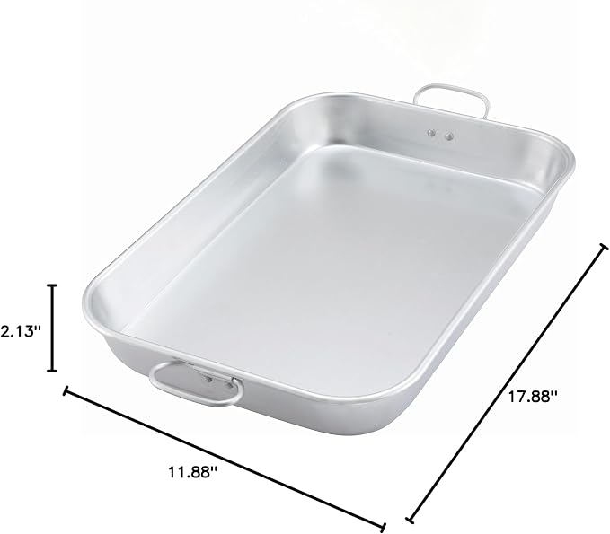 Winco Bake Pan w/Handle, Alu