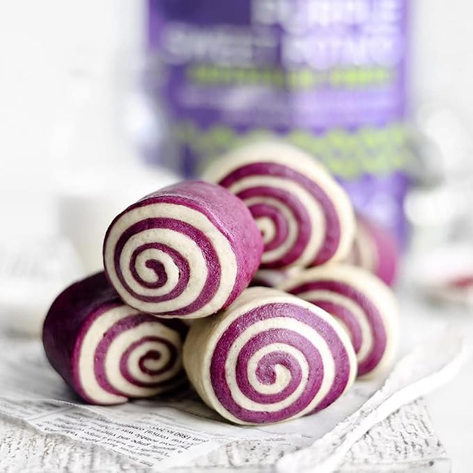 Suncore Foods Purple Sweet Potato Powder, Natural Purple Food Coloring,16oz | Non-GMO, Natural Purple Food Coloring Powder from Sweet Potatoes, For Baking, Smoothies, Desserts, Gluten-Free, Vegan