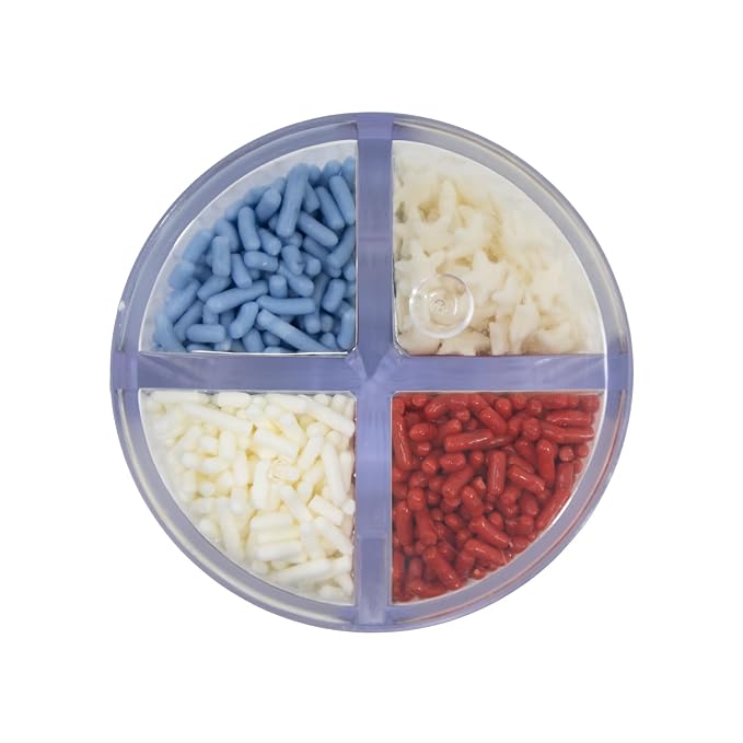 Mystic Sprinkles 4 Cell Sprinkle Assortments (Americana, Midi)