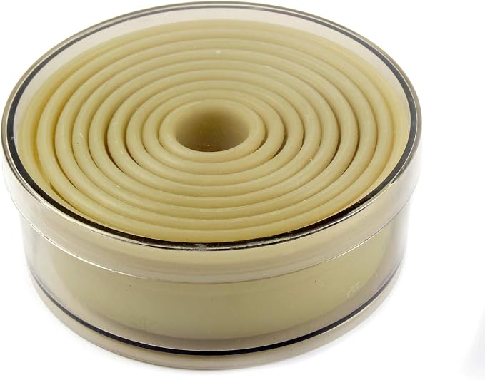 O'Creme Round Heat-Resistant Plastic Cutter in Nine Sizes, One of Each