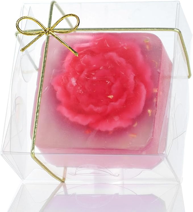 3.25"X3.25"X1.5" 50PCS Clear Cookie Boxes Packaging, Perfect for Displaying Small Items-Jewelry, Crafts, Treats ,Oreos ,Soap,Macaron,Chocolate Truffle, Donut, Mini Bakery, Brownie More Wedding Favors