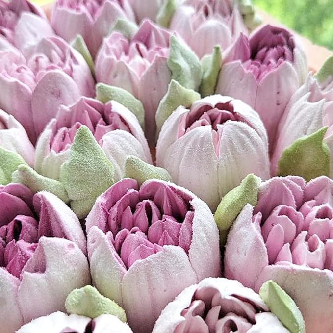 1 Piece Stainless Steel XXL Russian Flower Icing Tips,Pastry Frosting Piping Nozzles for Marshmallow Bouquet,Cake Decorating Piping Tips,Flower Frosting Nozzles for Decorating