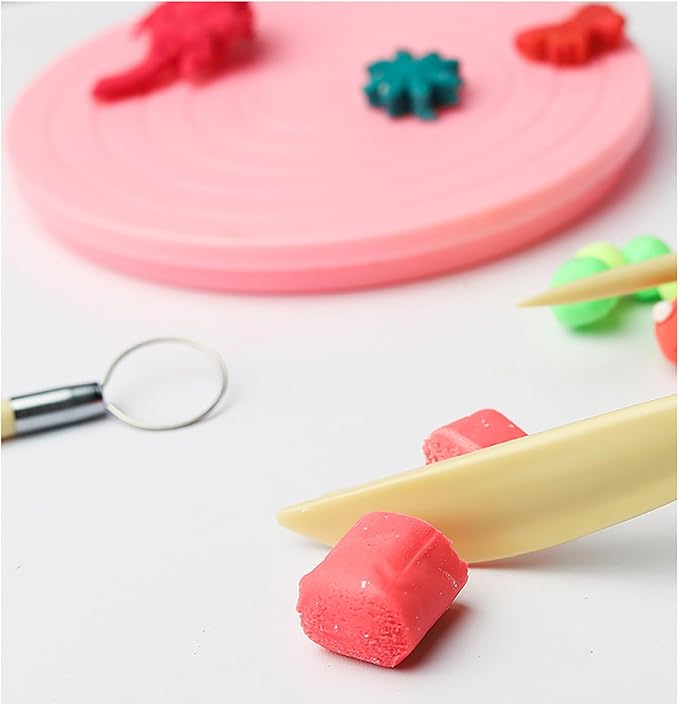 Cake Decorating Tool Set with Storage Bag, 30 Pcs Plastic and Stainless Steel Fondant Tool, Clay Sculpting Tools Kits and Pottery Sculpture Tools (30)