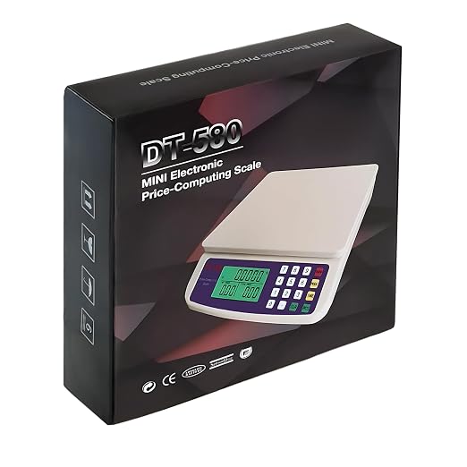 Commercial Weight-Price Scale 40kg/1g Market Balance with Counting Function