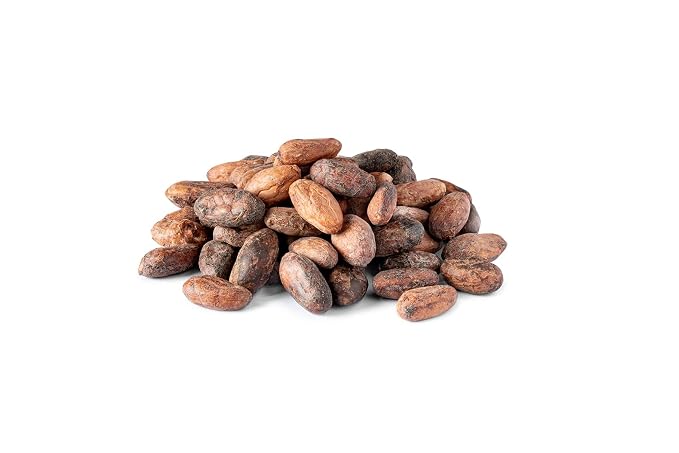 Cacao Adventures Raw Whole Cacao Beans, Awajun-Farmed Peru, 1 lb