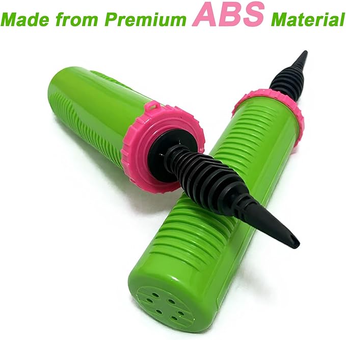 Balloon Pump Handheld - Dual Action Manual Air Inflator for Balloon, Rapid Two-Way Blower for Party Decoration