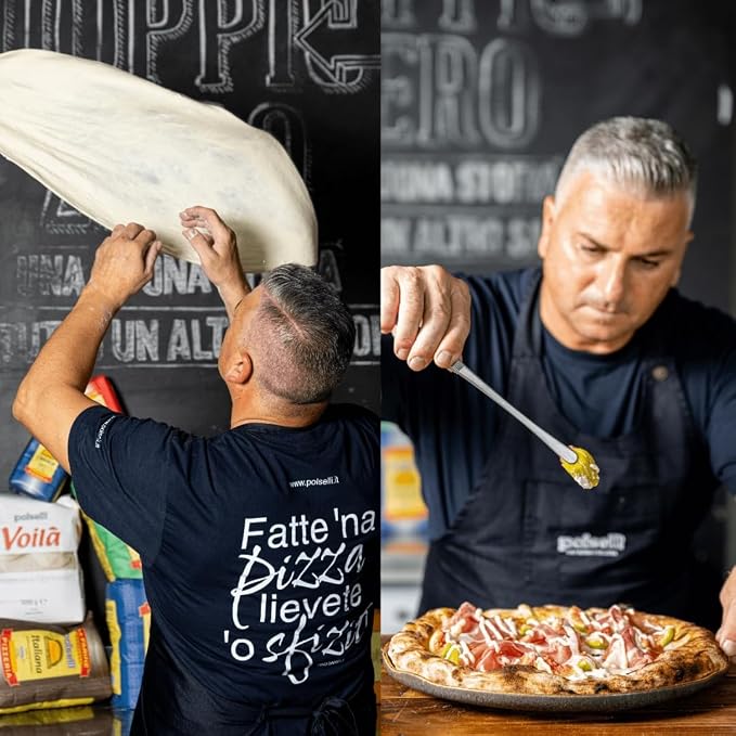 POLSELLI Classica, Type "00" Double Zero Flour Exrtra Fine, 11 lbs (5 kg) | Tipo "00" Wheat Flour For Neapolitan Pizza, Bread & Pasta, All-Natural, Unbleached, Unbromated, No Additives, Made In Italy.