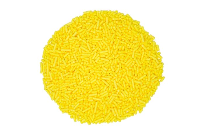 Mystic Sprinkles Solid Color Jimmy Sprinkles (Yummy Yellow Jimmies)