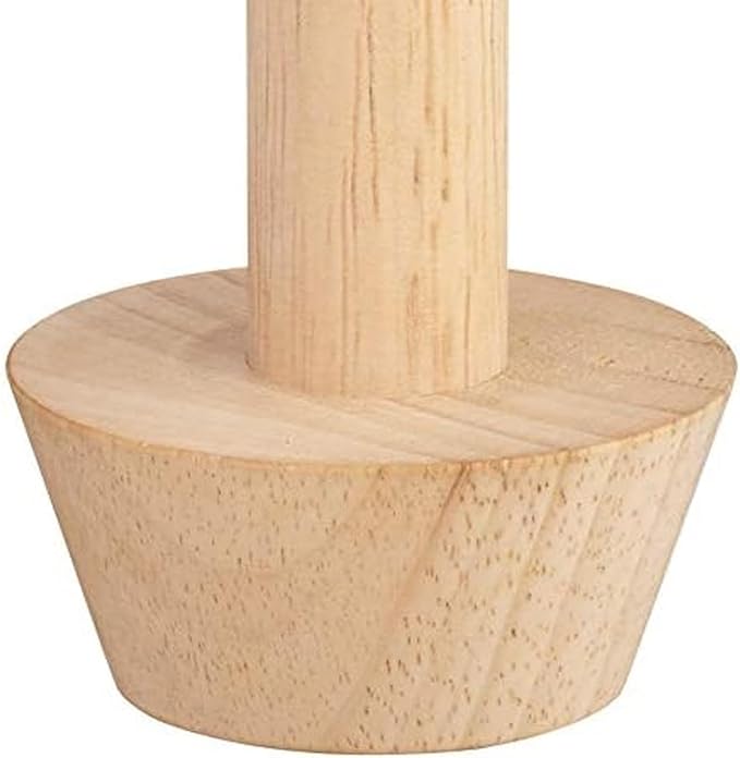 Wooden Tart Tamper, Double Side Pie Pastry Dough Tamper, Egg Tart Pan Mold DIY Cake Pastry Baking Tool for Mini Egg Tart, Cheesecakes, Pasta and Dessert Baking