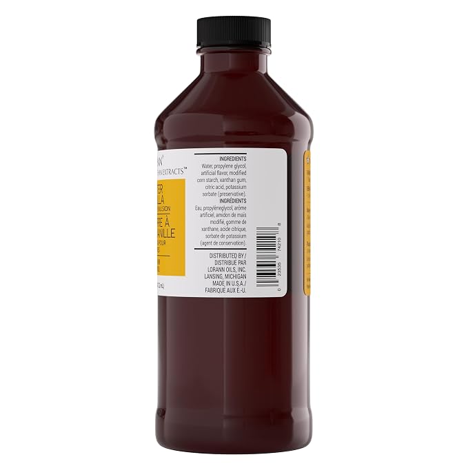 Lorann Oils Butter Bakery Emulsion: True Butter Flavor, Ideal for Enhancing Rich Dairy Notes in Baked Goods, Gluten-Free, Keto-Friendly, Butter Flavoring Essential for Your Kitchen