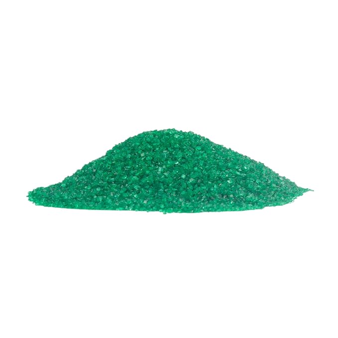 O’Creme Sugar Crystals - Coarse Sugar for Cookie Decorating - Eye-Catching Sugar Crystals – Coarse Sugar for Unique Cake Toppings, Cupcakes and Cookies – Ideal Decoration Solution - 10 Ounce Green