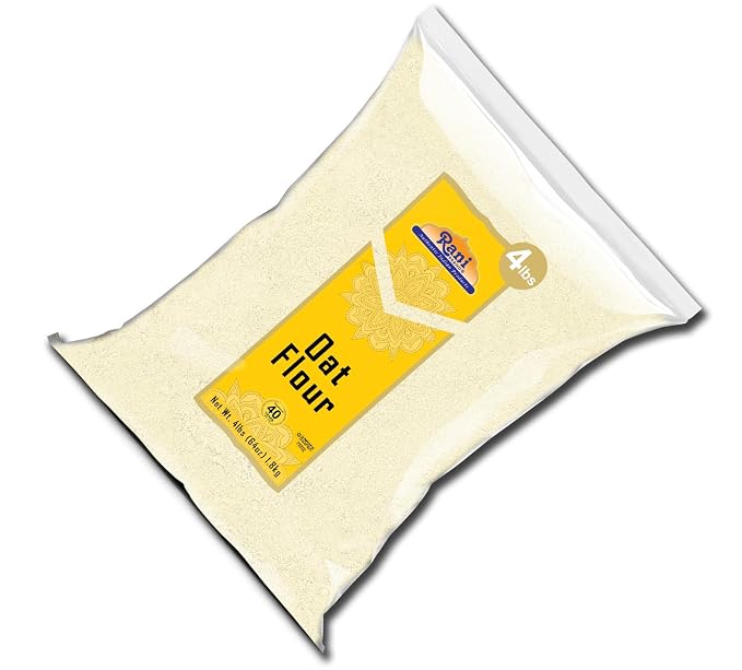 Rani Oat Flour 64oz (4lbs) 1.81kg ~ All Natural | Gluten Free | NON-GMO | Kosher | Vegan | Product of USA