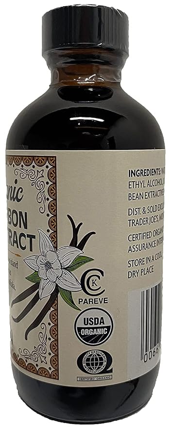 Trader Joe's Pure Bourbon Vanilla Extract - 4 Fl. Oz., 118ml in Plastic Bottle_AB