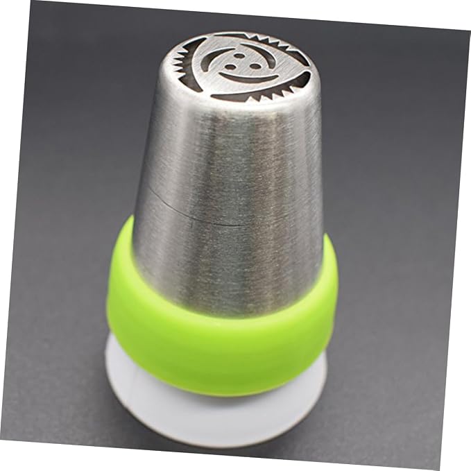 4pcs Large Piping Tip Couplers for Quick Swapping Russian Nozzle Converter for Cake Decorating Compatible Piping Bags
