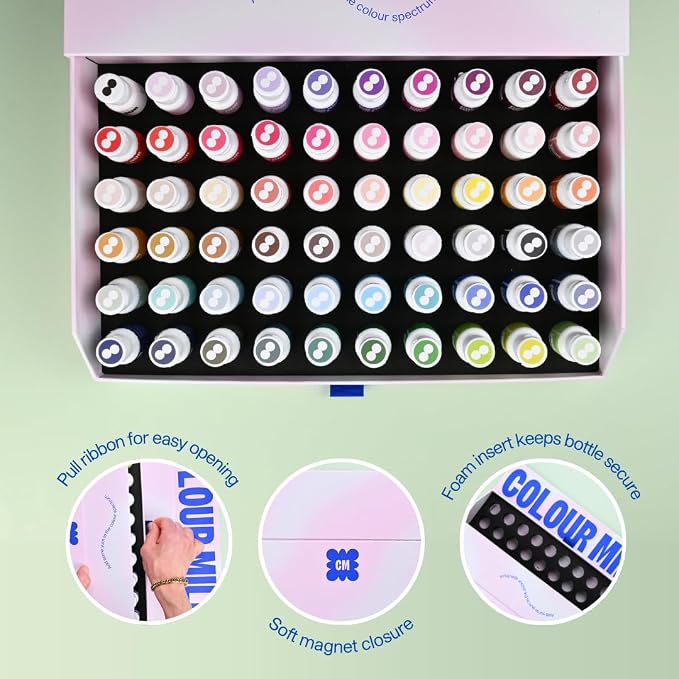 Colour Mill Oil Blend Food Coloring, Complete Collection - 20 Milliliters Each of 60 Colors
