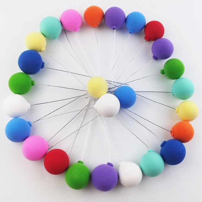 GXXMEI 50PCS Balloon Cake Topper Mini Colorful Balloon Cake Picks Round Balloon Cupcake Topper Cake Decoration for Party Decorations Birthday Wedding