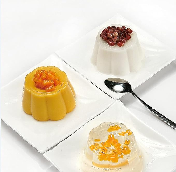 LoBake 10pcs per lot Various Design Fluted Edge Wavy Flower Cup Boat Round Shape Aluminium Tart Mould Jelly Pudding Cup Cupcake Mold Baking (C13)