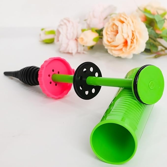 Balloon Pump Hand Held 2-Way Dual Action Air Pump for Balloons, Yoga Balls, Swimming Rings